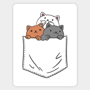 Pocket Cats Magnet
